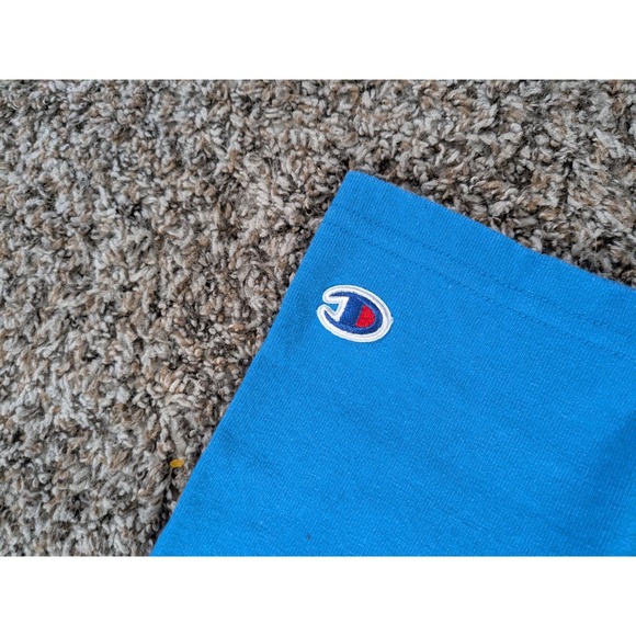 Champion Heritage Heavyweight T Shirt Blue Size Medium Men's Short Sleeve - Picture 3 of 9